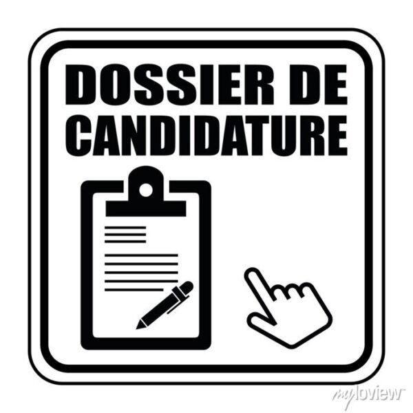 Depot physique de candidature